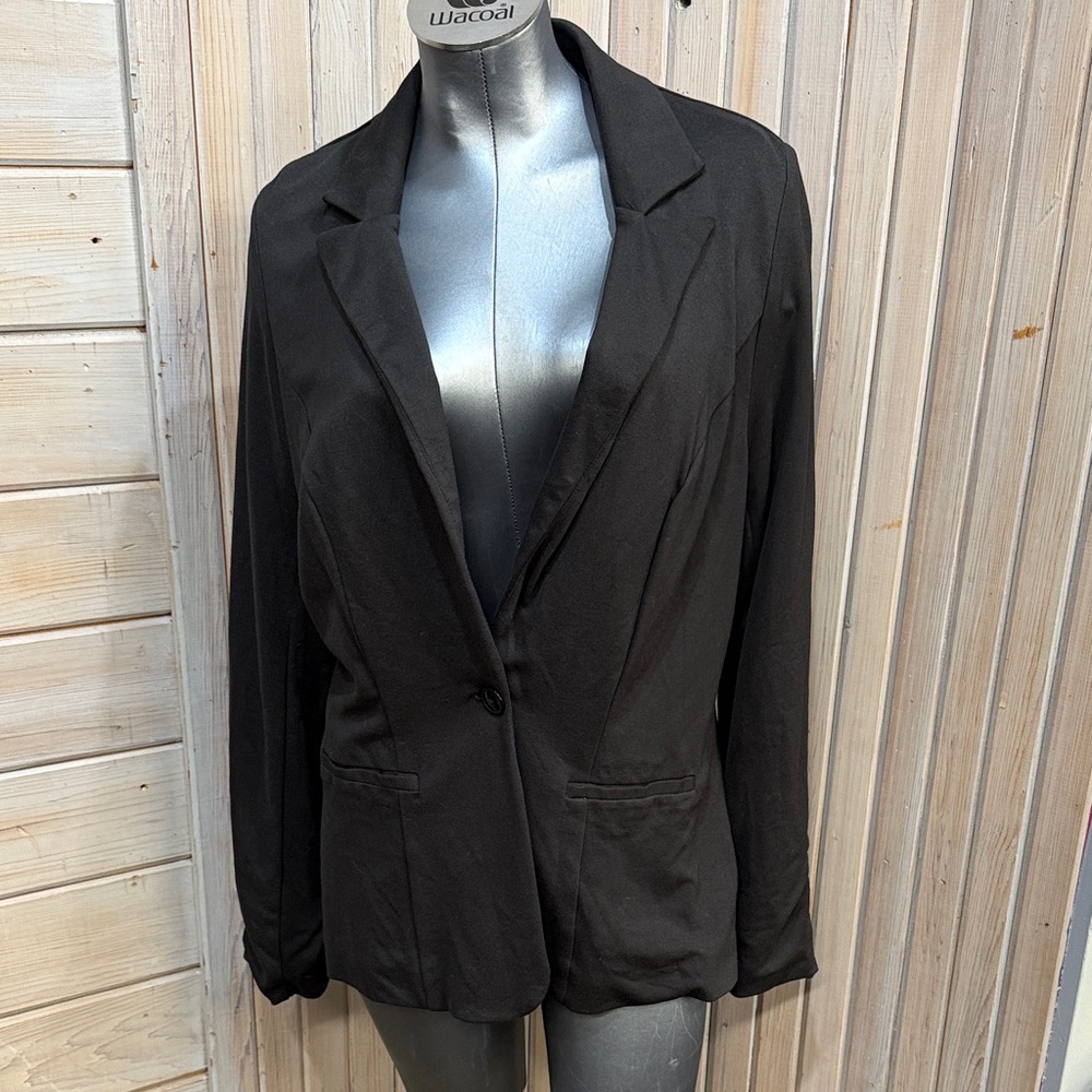 Maurices Black Single-Button Women's Blazer